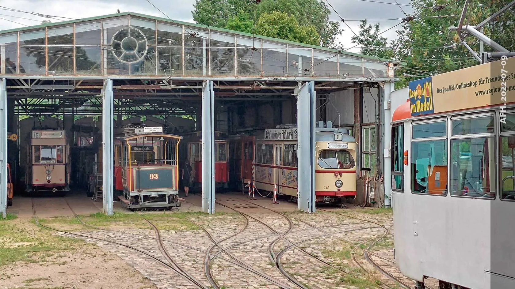 Schönberger Strand Abstellhalle Tw 241